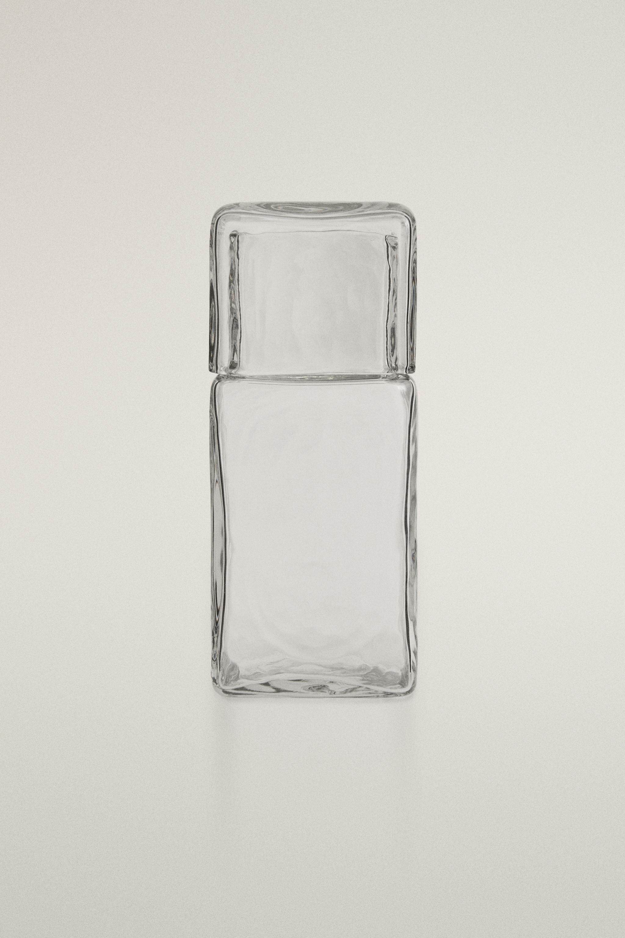 BOTTLE AND GLASS NIGHT SET (SET OF 2)